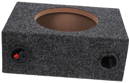 iplusmile Subwoofer Per Auto Box Sottile Per Veicoli Cassa Compatta Per Subwoofer Auto | Struttura in Legno, Abs e Lega di Zinco, Profilo Sottile, Integrazione Continua in Abitacolo