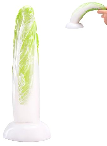 Plug Anal De Silicone Con Ventosa Y Diseño Impermeable, Analdildo En Forma De Col Para Adultos, Masturbador Para Principiantes Y Avanzados