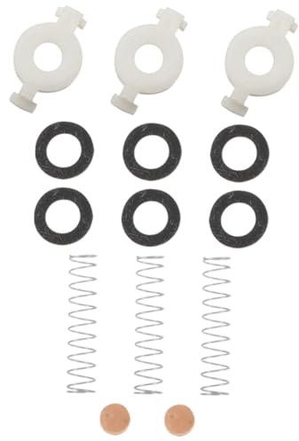 ibasenice Ersatzteile Für Trompetenknöpfe Kolbenfedern Für Trompete Und Federplatten Für Trompetenventile Stützplatten Für Kornettfedern Komponenten Für Trompetenknopffedern Zubehör