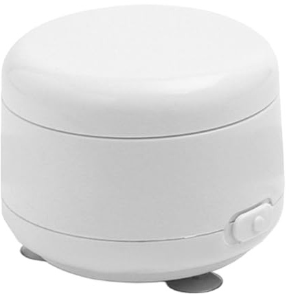 Pulitore per gioielli portatile Corpo In ABS Antigoccia Con Coperchio Ad | Domestico Strumento di lavaggio con coperchio apribile monopulsante per gioielli, occhiali e