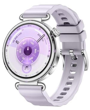 HUAWEI Watch GT 6 Smartwatch, GPS, 41mm, Lila | Bis zu 14 Tage Akkulaufzeit, AMOLED, 100+ Sportmodi, Gesundheitsmonitoring, emotionales Wellbeing, für Android & iOS