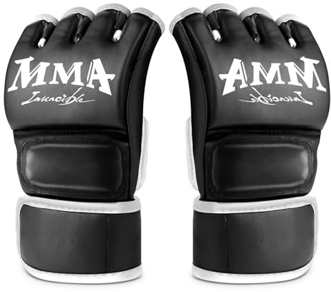 JUOIFIP Boxhandschuhe, Muay Thai Kickboxen Sparring für Lange Haltbarkeit, Männer und Frauen Kickboxhandschuhe für Kampfsport