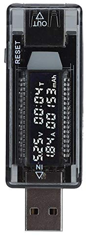 Tester di potenza USB Voltmetro Amperometro Misuratore di capacità digitale ad alta precisione per caricabatterie parete Power Bank Caricabatterie per auto