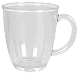 Bo-Camp - Teeglas - Polycarbonat - Konisch - Unzerbrechlich - 435ml