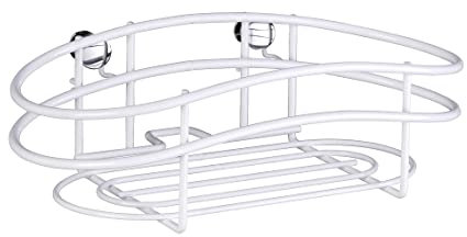 WENKO Wandablage Classic Plus, Wandregal, Badablage mit hochwertigem Rostschutz