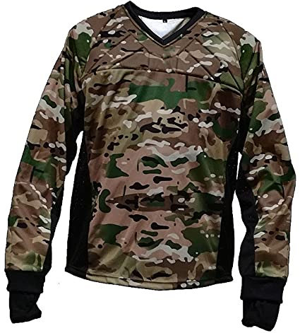 IDP Multicamo Paintball Jersey Wüstentarn Camouflage Grösse S