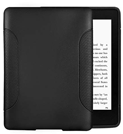 Case for All-New Kindle Paperwhite (11th Generation, 2021 Release) - Slim Fit TPU Gel Protective Cover Case for All-New Kindle Paperwhite E-Reader 6.8 (Black)