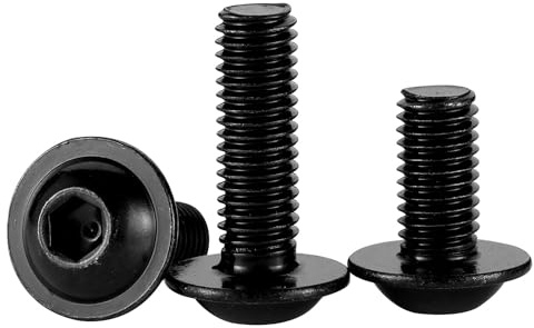Tornillo semicircular M3 de 0,5 x 20 mm, de acero inoxidable 304, 100 unidades