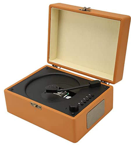 CD Record Player, Bluetooth 5.0 Stereo 2.0 Record Player Turntable with Stereo Speaker,LP Vinyl to MP3 Converter,with Remote Control,Ideal For Beginners And Antique Lovers