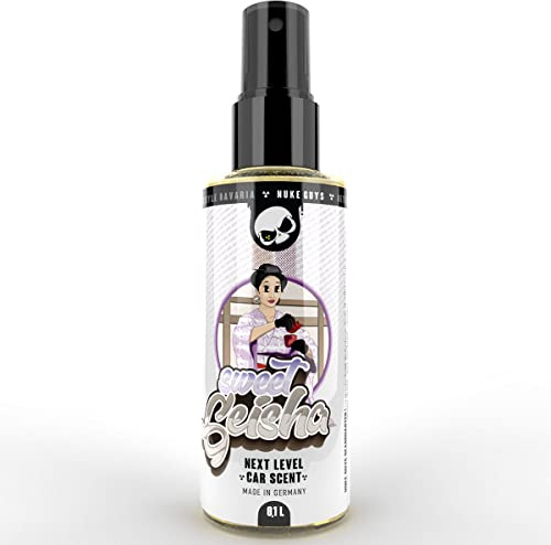 Nuke Guys Car Scent - Auto Duft Spray - 0,1 L Sweet Geisha Autoparfüm - Praktischer Lufterfrischer für den Innenraum, angenehmer Autoduft