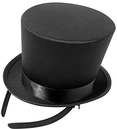 iiniim Dam mini cylinderhatt hårband med paljetter party mini topp hatt pannband slöja cylinder hårband chic hårdekoration för halloween karneval cosplay