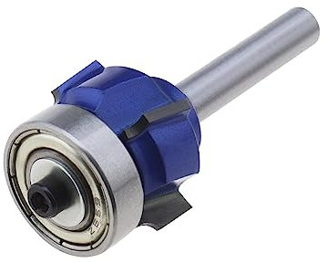 EMSea R2 Round Over Routeur Bit Round-over Bordures Découpage Routeur Outils de travail du bois pour panneaux de particules MDF résineux panneaux de contreplaqué