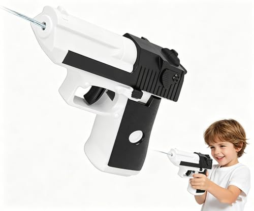 Schwarz Wasserpistole Klein 1 Stück Kleine Wasserpistole Kinder, Mini Wasserspritzpistole Spielzeug, Sommer Pool Spielzeug für Erwachsene, Kinder,Jungen, Mädchen