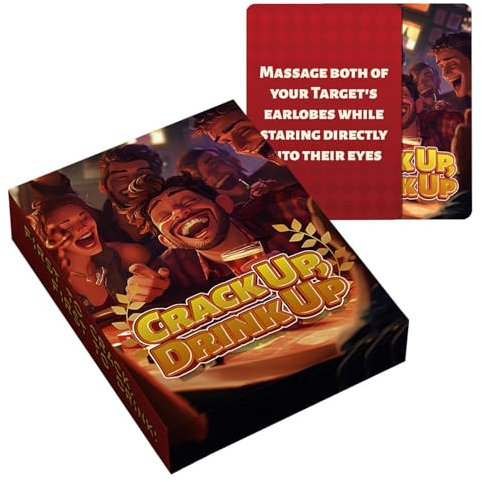 Giochi di Carte da Bere per Adulti | Gioco da Festa,Serate Divertenti E Veloci per Amici, Famiglia, Coppie, Campeggio E università