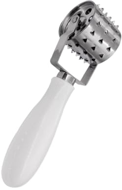 HAKIDZEL Stainless Steel Roll Meat Loosening Machine with Abs Handle for Steak Beef Chicken Tenderizing and Flattening Kitchen Needle Tenderizer for Faster Cooking and Improved Texture
