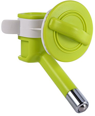 Dispensador de Agua para Perrera de Perros de 3 Colores, dispensador de Botellas de Agua para Jaula de Perros, Boquilla Colgante para Beber, alimentador de Fuente, Accesorio para (Verde)