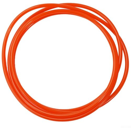 Dolvitrny Ersatz-Antriebsriemen für Rollen, 5 mm x 185 cm, kompatibel mit Fahrradtrainern, Rollenständern, Indoor-Radsport, Training, Rot/Grün (Rot)