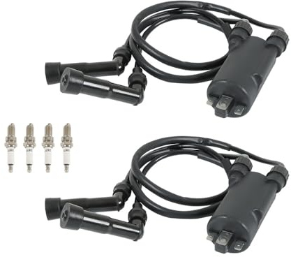 Ignition Coil Pack & for spark plug + Cap For HONDA Goldwing 1200 GL1200 1984-1987
