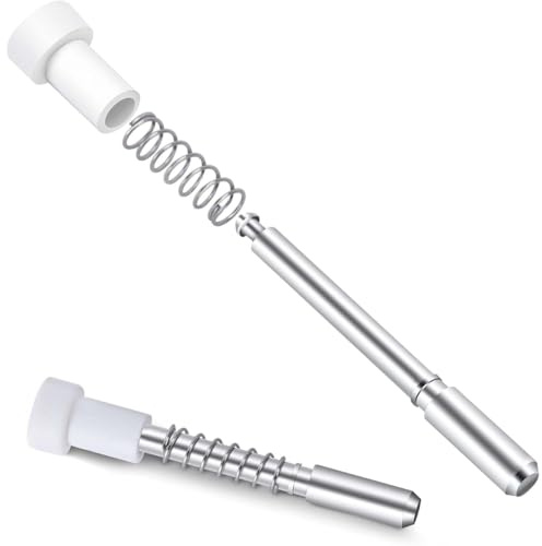 UieoKakeh Fermagli per Zanzariera con Pistone - Confezione da 12 - Pin di Ritenzione In Lega di Alluminio 5/32 X 1-1/2 con Tappi