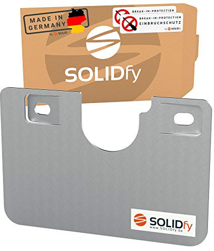 SOLIDfy® Protezione antifurto Prick Stop per portiera conducente in acciaio inox per Ducato, Jumper, Boxer X250, X290