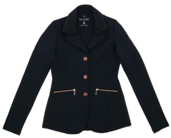 Equithome Athens-Jacke für Wettbewerbe, Damen, Farben – Marineblau, französische Größe – 38