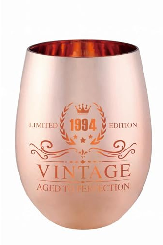 Regalo 30 Anni Donna - 1994 Bicchieri Vino - Regalo Compleanno Donna - Idee Regalo Per Donna