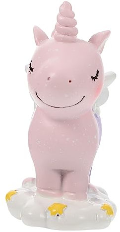 TOPBATHY Dorable Unicorn Cake Topper for Girls Birthday Rainbow Decorations