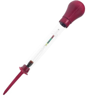 Holdes Tester antigelo per automobili, Tester antigelo,Misuratore di densità antigelo per auto - Tester preciso del liquido di raffreddamento del radiatore a batteria 'auto, misuratore di densità del