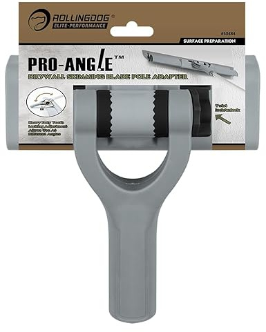 ROLLINGDOG Exclusive Skimming Blade Pole Adapter | Exclusive with ROLLINGDOG's Drywall Skimming Blade