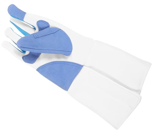 Happyyami Antirutsch Fecht-handschuh Für Erwachsene Und Junge Mädchen Stoßabsorbierend Langlebig Leichter Fechterhandschuh Für Training Und Wettkampf Praktisches Mobiles Fechtequipment Recht