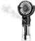Starvortex Ventilateur Brumisateur Portable, Mini Ventilateur Portable Rechargeable, Ventilateur Portable à 4 Vitesses, USB Ventilo Portable, Voyage Accessoires pour Extérieur Bureau Camping (Noir)