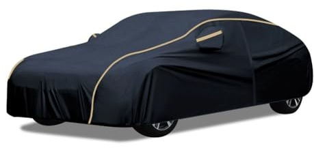 Telo Macchina Copriauto Per BMW M3 CS Competition 2021-Present (G80) | Copriauto Impermeabile E Coibentato,Garage Esterno In Tessuto Oxford Traspirante E Antivento Con Telone For Auto Con Cerniera(Sch