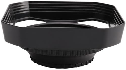 Qusedwey Paraluce per Obiettivo Grandangolare Rimovibile 37Mm 72Mm per Fotografia con Videocamera Videocamera