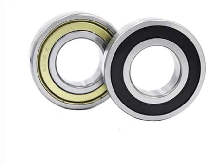 Kugellager, 2/4 Stück 6202-2RS 6202ZZ Rillenkugellager 15 x 35 11 mm 6202RS 6202Z 2Z Bohrung doppelt versiegelter Chromstahl,Hochleistungslager(6202-2rs,4PCS)