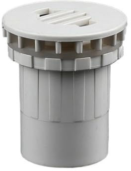 1 connettore diretto for tubo in PVC bianco for acquario, raccordo di scarico for ingresso e uscita for irrigazione da giardino da 20 a 50 mm(32mm)