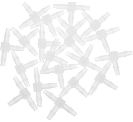 MUELODSIC Raccordo a T di Riduzione in Plastica Connettore a Spina Od 39 MM Kit da 20 Pezzi per Tubi Flessibili Collegamento Rapido e Tenuta Stagna per Impieghi Industriali e Idraulici