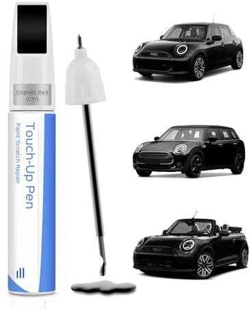 (C3Y) Enigmatic Black Auto penna vernice per BMW MINI – Corrispondenza esatta per chip e graffi