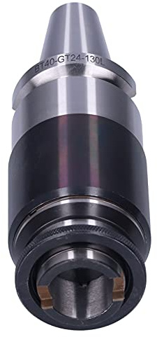 ViaGasaFamido Support de Mandrin Télescopique de Haute Précision, Protection Rapide contre les Surcharges en Acier, Outil CNC pour Fils M5-M30, BT40-130L pour Centre d'usinage