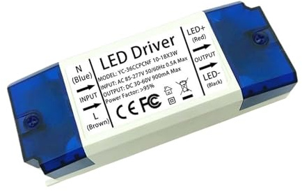 24W 25W 28W 30W 36W Controlador LED 900mA 600mA 18-39V 30-60V 39-85V Fuente de alimentación de iluminación de alta potencia(DC 18-39V 900mA,PCB Board)