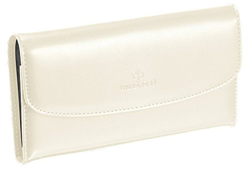 Windrose Merino Schmucktasche 20 cm creme