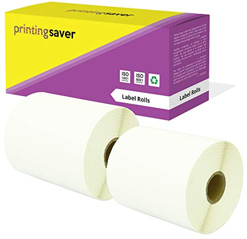 2 Rollen 100mm x 210mm Thermodirekt-Etiketten kompatibel für Zebra GK420d GK420t GC420d GX420d GX420t GC420t GX430t GT800 LP2844 TLP 2844 Citizen CL-S521 CL-S621 CL-S631 (200 Etiketten pro Rolle)