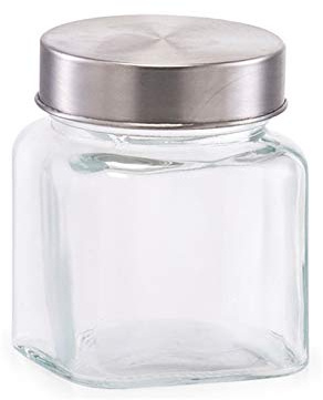 Vorratsglas m. Edelstahldeckel, 250 ml