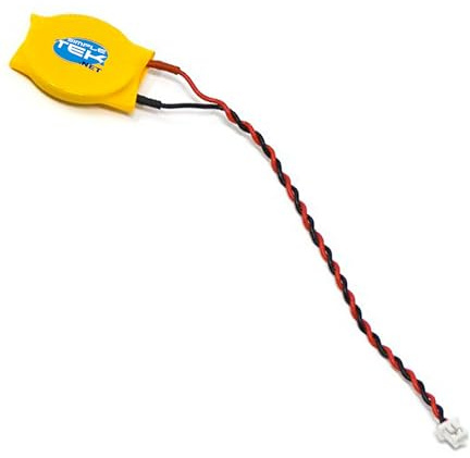 SIMPLETEK CR2032 BIOS BATTERI MED 2-stifts CMOS KABEL FÖR NOTEBOOK BÄRBARA DATORER NETBOOK 3V GUL LAPTOP (X1)