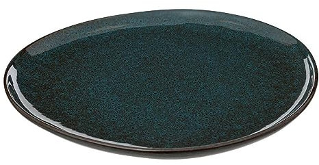 Secret de Gourmet Jade Assiette plate en céramique Diamètre 27 cm