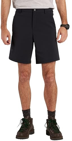 Marmot Män Arch Rock Short 8, Vattenavvisande Vandringsshorts, Funktionsshorts I Andningsbar Softshell, Vindtäta Vandringsshorts, Black, 38