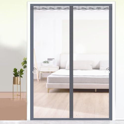 Transparent Magnet Wärmeschutzvorhang für Türen Balkontür,Thermovorhang Kälteschutz Thermo Türvorhang,Winddicht,Kälteschutzvorhang für Türen Winter Türvorhang (170 x 190 cm)