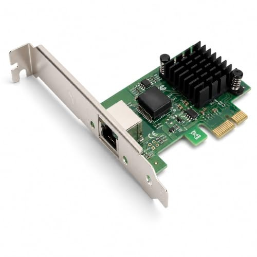Elprico I226 T1 PCIe X1 2,5G Ethernet-Netzwerkadapter, RJ45-Port PCIe-Serverkarte, Gigabit-Ethernet-Serveradapter