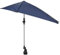 Versa-Brella Verstellbarer Sonnenschirm - 107 cm, mit 360° 3-Wege-Schwenk, UPF 50+ Schutz, leicht & kompakt für Stühle, Kinderwagen, Strand, Camping, Sport und Outdoor-Aktivitäten - Blau