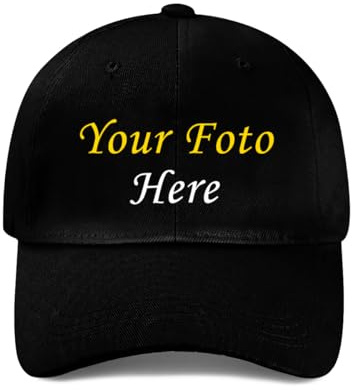 ERICAT personalisiert Cap personalisiertes Basecap Trucker Cap Text- Foto –caps selbst gestalten gestalten Baseball Cap, Mesh-Kappe für Männer & Frauen