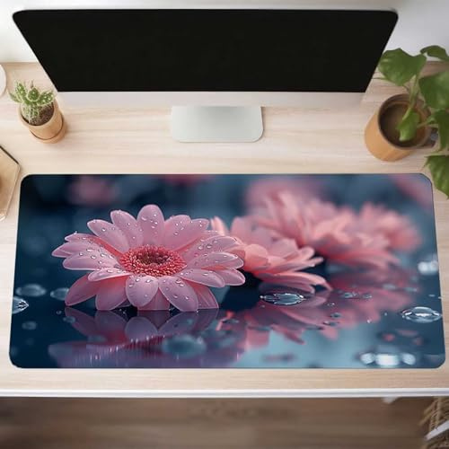 Tree Gaming Mouse Mat Red Large Mouse Pad 800x400x3mm XXL Mousepad Desk Mat Improved Precision and Speed Rubber Base for Stable Grip on Smooth Surfaces Table Pad PjY1651 0-Y